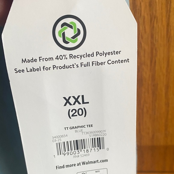 New! Time and Tru Blue Pink Floyd Band Tee - Picture 2 of 5